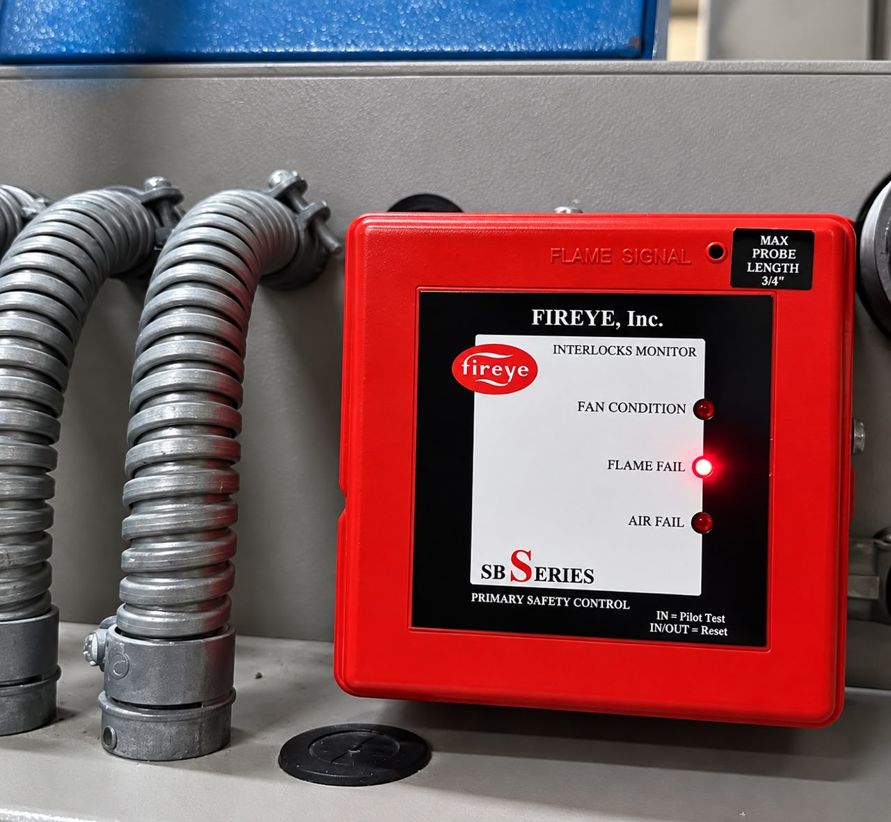 Fireye SB Series primary safety control equipment